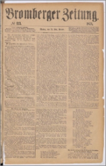 Bromberger Zeitung, 1875, nr 123