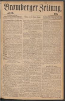 Bromberger Zeitung, 1875, nr 189