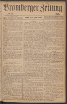 Bromberger Zeitung, 1875, nr 191