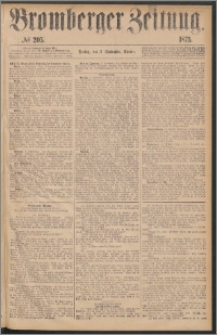 Bromberger Zeitung, 1875, nr 205