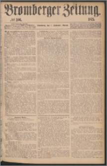 Bromberger Zeitung, 1875, nr 206