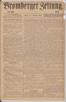 Bromberger Zeitung, 1875, nr 208