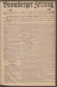 Bromberger Zeitung, 1875, nr 219