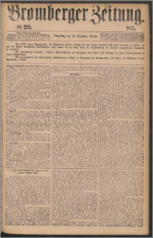 Bromberger Zeitung, 1875, nr 222