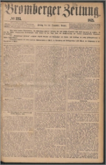 Bromberger Zeitung, 1875, nr 223