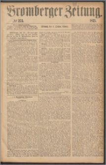 Bromberger Zeitung, 1875, nr 233