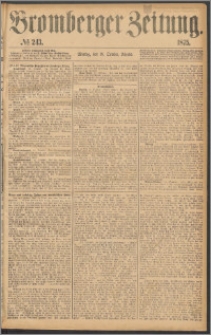 Bromberger Zeitung, 1875, nr 243