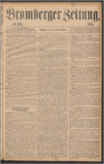 Bromberger Zeitung, 1875, nr 244