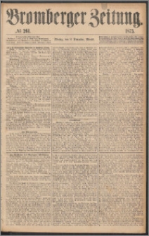 Bromberger Zeitung, 1875, nr 261