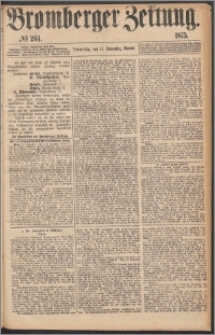 Bromberger Zeitung, 1875, nr 264