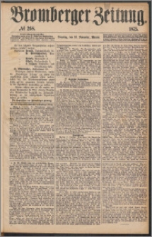 Bromberger Zeitung, 1875, nr 268