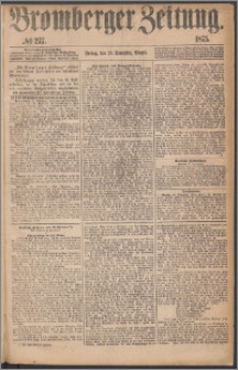 Bromberger Zeitung, 1875, nr 277