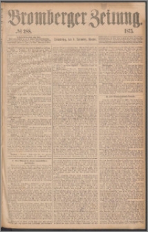 Bromberger Zeitung, 1875, nr 288