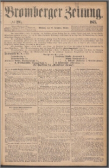 Bromberger Zeitung, 1875, nr 299