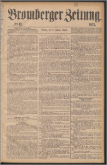 Bromberger Zeitung, 1876, nr 13