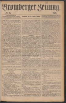 Bromberger Zeitung, 1876, nr 18