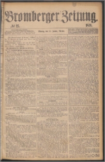 Bromberger Zeitung, 1876, nr 25