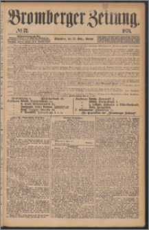 Bromberger Zeitung, 1876, nr 72