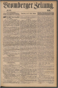 Bromberger Zeitung, 1876, nr 88