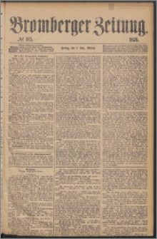 Bromberger Zeitung, 1876, nr 105