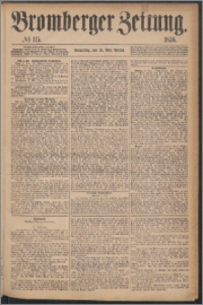 Bromberger Zeitung, 1876, nr 115