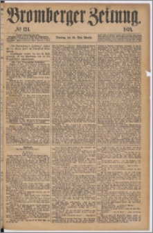 Bromberger Zeitung, 1876, nr 124