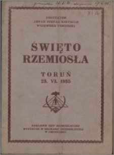 Święto Rzemiosła : Toruń 23.VI.1935