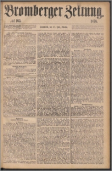 Bromberger Zeitung, 1876, nr 163