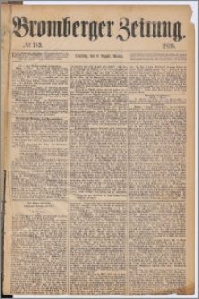 Bromberger Zeitung, 1876, nr 183