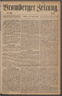 Bromberger Zeitung, 1876, nr 196