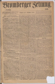 Bromberger Zeitung, 1876, nr 214