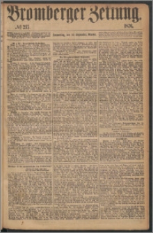 Bromberger Zeitung, 1876, nr 215
