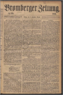 Bromberger Zeitung, 1876, nr 218