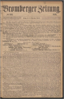 Bromberger Zeitung, 1876, nr 222