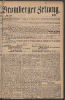 Bromberger Zeitung, 1876, nr 226