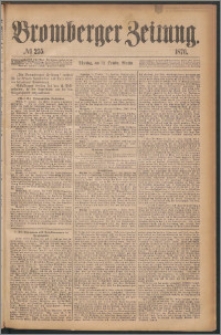 Bromberger Zeitung, 1876, nr 255