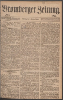 Bromberger Zeitung, 1877, nr 7