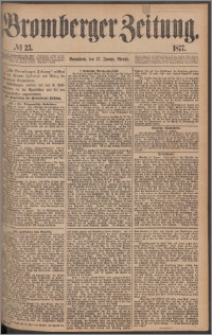Bromberger Zeitung, 1877, nr 23