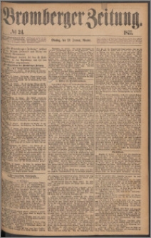 Bromberger Zeitung, 1877, nr 24