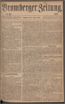 Bromberger Zeitung, 1877, nr 25