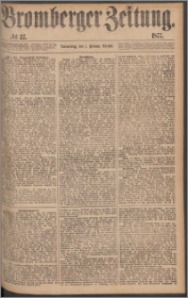 Bromberger Zeitung, 1877, nr 27