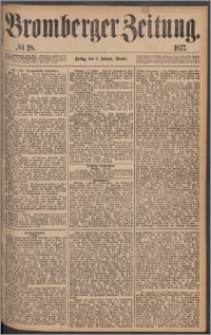 Bromberger Zeitung, 1877, nr 28
