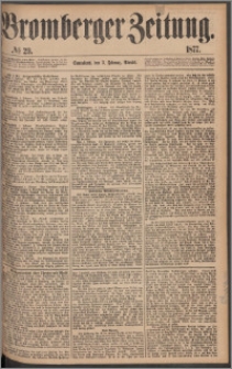 Bromberger Zeitung, 1877, nr 29