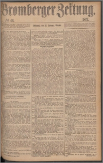 Bromberger Zeitung, 1877, nr 44