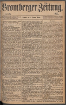 Bromberger Zeitung, 1877, nr 49