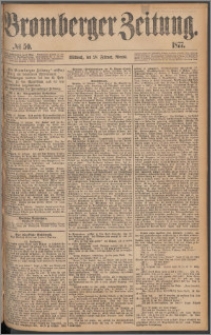 Bromberger Zeitung, 1877, nr 50