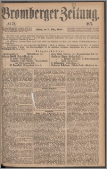 Bromberger Zeitung, 1877, nr 72