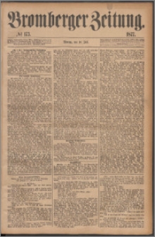 Bromberger Zeitung, 1877, nr 173