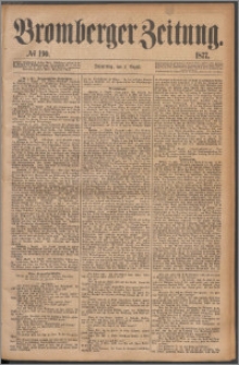 Bromberger Zeitung, 1877, nr 190