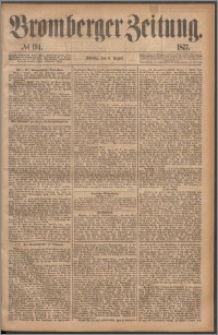 Bromberger Zeitung, 1877, nr 194